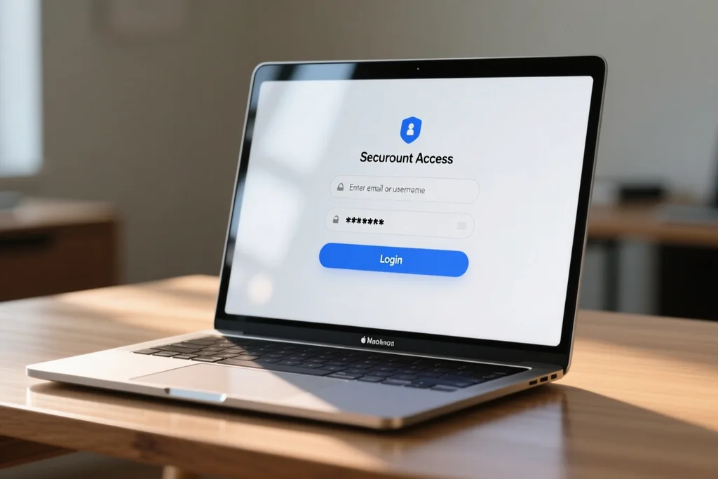Person reviewing account security settings on a phone