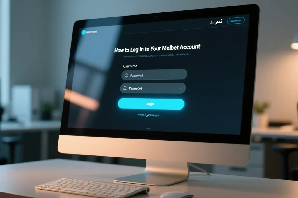 Close-up of a login form with username and password fields