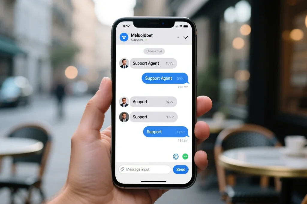 Smartphone displaying a phishing warning while a message is open